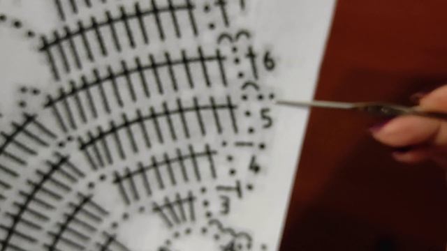 Учимся читать схемы. Маленькая салфетка крючком для начинающих. Урок 15. смотреть онлайн