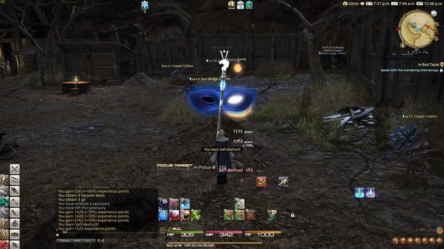 FFXIV Stormblood - Blue Mage Spell - Self-Destruct смотреть онлайн