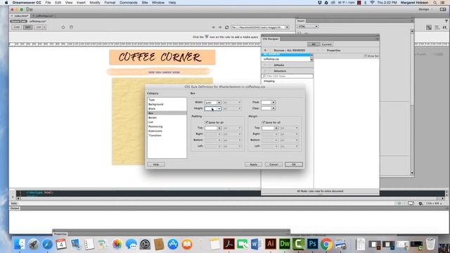 Adding a Footer to your Web Design Project in Dreamweaver смотреть онлайн