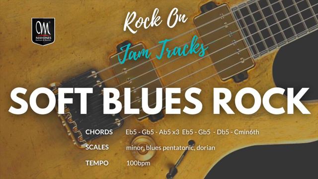 Минус для гитаристов Ми Бемоль Минор Ebm в стиле Блюз-Рок Soft Blues Rock смотреть онлайн