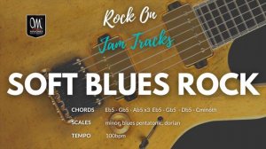 Минус для гитаристов Ми Бемоль Минор Ebm в стиле Блюз-Рок Soft Blues Rock