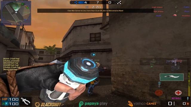 [Blackshot SEA] Trying the new weapons in Clan War! смотреть онлайн