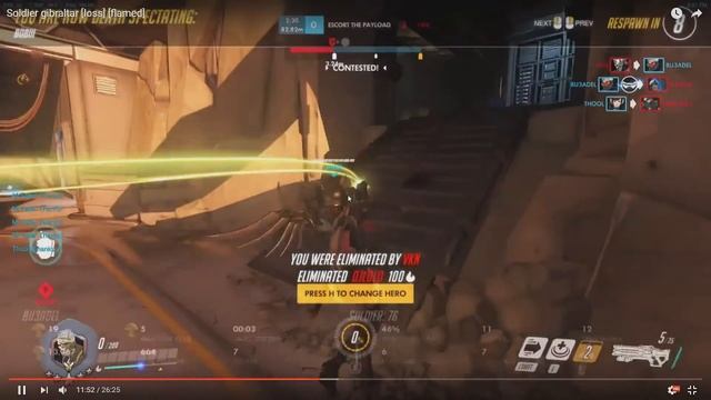 Let's Git Gud | Overwatch VoD Review | Soldier 76 #2 смотреть онлайн