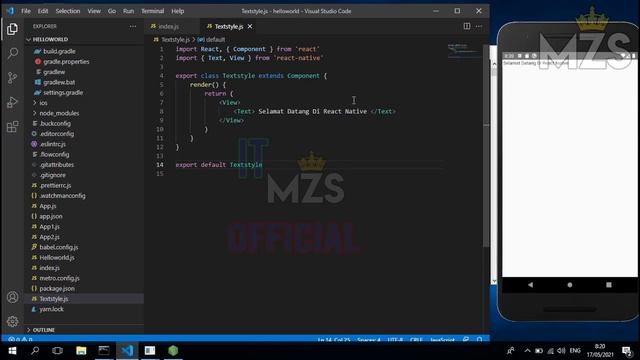 React Native Text Stylesheet смотреть онлайн