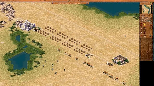 игра Фараон, прохождение миссии №2 БЕЗ ПЕРЕКРЕСТКОВ (game Pharaoh, mission №2 without of crossroads смотреть онлайн