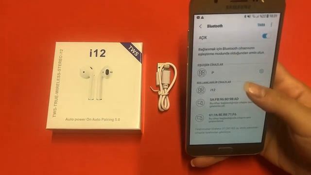 İ12 Tws Airpods Bluetooth Kulaklık (2021 Yeni Sürüm) - Eşleşme Problemi, Bağlantı Sağlama Vs. смотреть онлайн