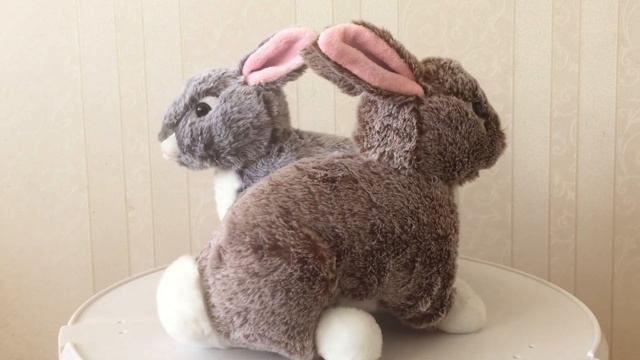 Плюшевый кролик - мягкая игрушка смотреть онлайн