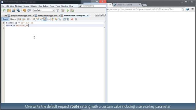 WiseLoop PHP REST Services - Triggers: API Key смотреть онлайн