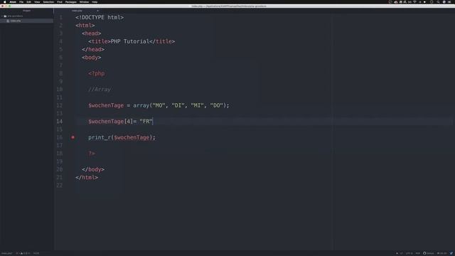 PHP 7 Tutorial 2019 Anfänger | #8 Arrays смотреть онлайн