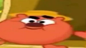 Широкий Копатыч выходит из туалета