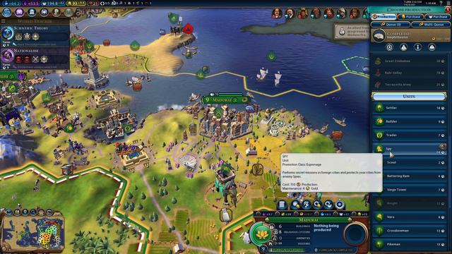 Gandhi's India takes new heights! MODERN ERA || Sid Meier's Civilization VI Game-play смотреть онлайн