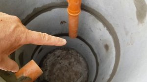 Септик из бетонных колец для дачи,вариант 3+4