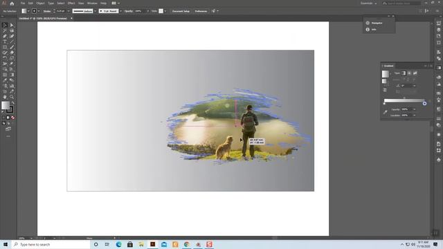 How to create modern banner using brush | illustrator tutorial | POLOXART смотреть онлайн