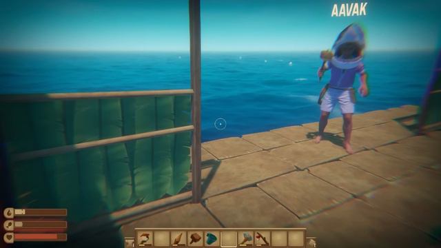 A Room on the Raft! - Raft Multiplayer with Aavak - Part 4 смотреть онлайн