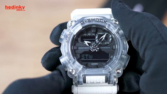 HANDS-ON: Casio G-Shock Original GA-900SKL-7AER Skeleton Sound Wave Series смотреть онлайн