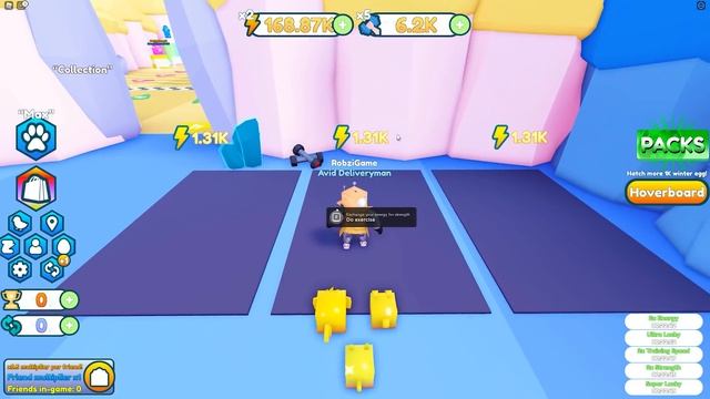 САМЫЙ СИЛЬНЫЙ В МИРЕ КАЧОК ДОСТАВЩИК НУБ до ПРО ЗА 5 МИНУТ! НУБ И ПРО ВИДЕО ROBLOX смотреть онлайн