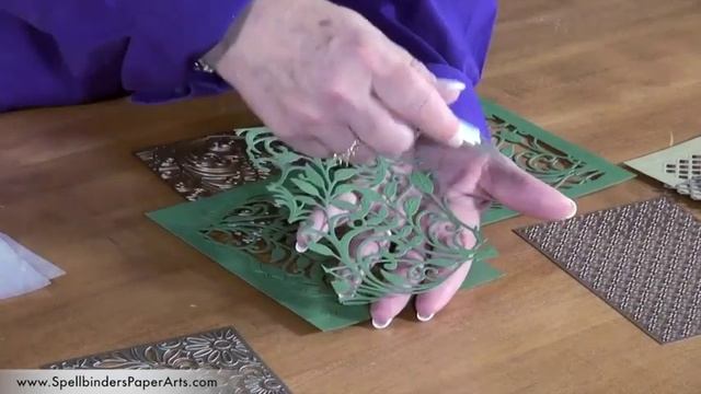How to Use Spellbinders Shapeabilities Expandable Patterns смотреть онлайн