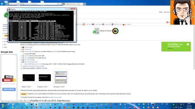 Tutorial mit Testdisk formatierte Festplatten wiederherstellen смотреть онлайн
