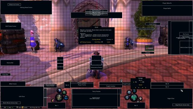 Elvui + Mouseover Macros