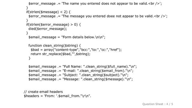 HTML : PHP E-mail Form Sender Name Instead Of E-mail? смотреть онлайн