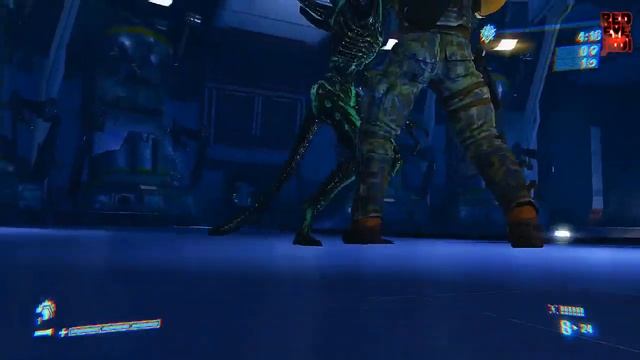 Aliens: Colonial Marines RE UPLOAD All Xenomorph Lurker Fatalities смотреть онлайн