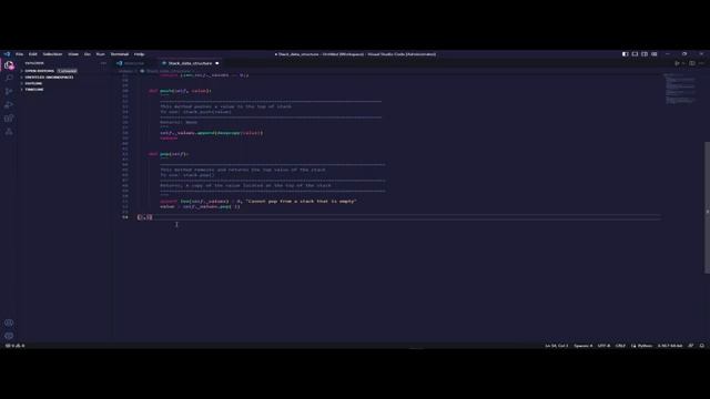 Python Data Structures #1 - Stack's смотреть онлайн