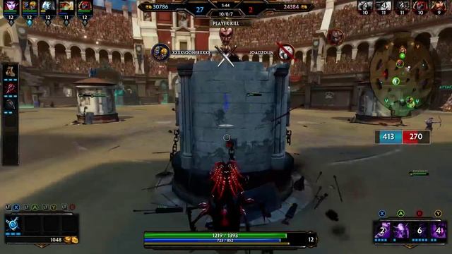 Smite: Battleground of the Gods | Arachne Arena Gameplay! (Flawless Victory!) смотреть онлайн