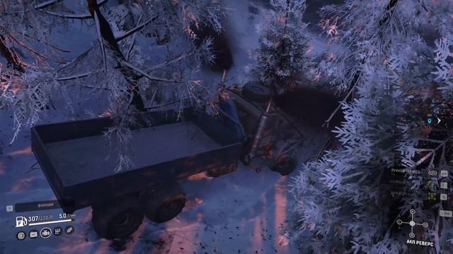 SnowRunner - Прохождение дополнительного. Состязания ( Опять по кругу ) Season 4: New Frontiers Аму смотреть онлайн