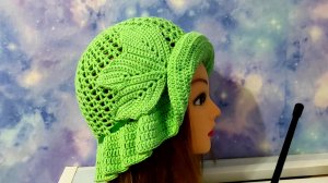 АЖУРНАЯ ПАНАМА крючком. Панама для начинающих.