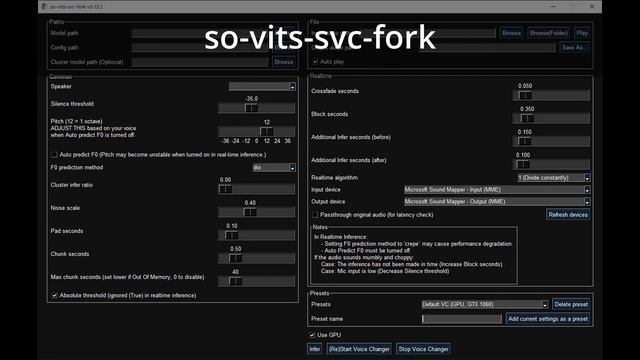 ppp so-vits-svc 4.0 Basic Setup and Usage Colab Windows Linux