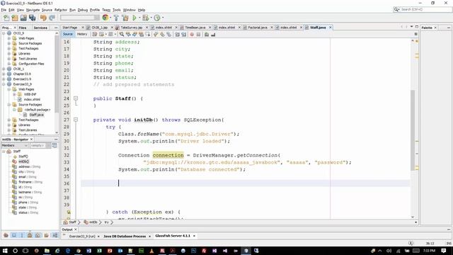 Java Programming 2 - Chapter 33 Exercise 9 - Fall 2016 смотреть онлайн