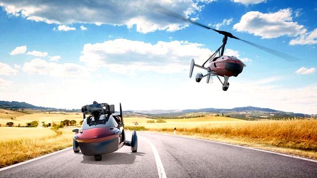 ЛЕТАЮЩИЙ АВТОМОБИЛЬ PAL-V LIBERTY/ЦЕНА/ОБЗОР/ХАРАКТЕРИСТИКИ смотреть онлайн