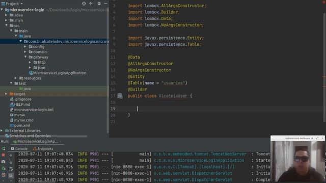 Aula 4: Implementando login com Spring Security- Microservices e Login: Spring Boot, Spring Securit смотреть онлайн