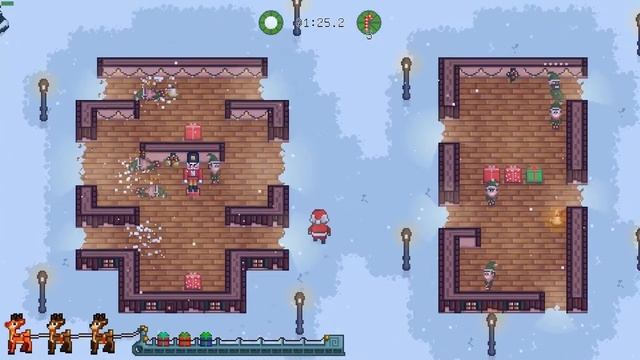 Naughty Elves - Gameplay/Playthrough Level 3 смотреть онлайн