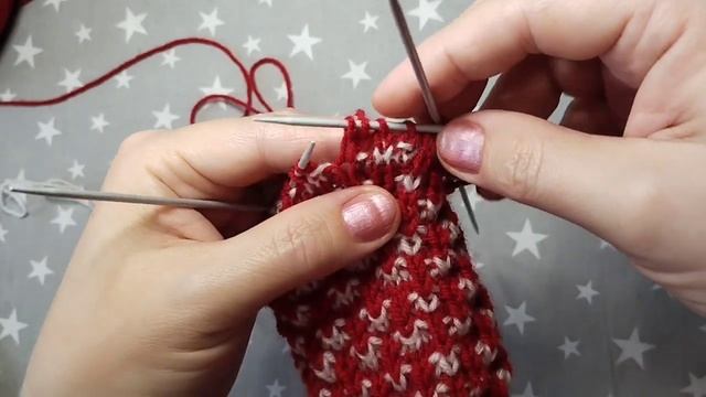 ЛЕНИВЫЙ ЖАККАРД. БАБОЧКИ. Узор для кругового вязания. Простой, очень легко вяжется.