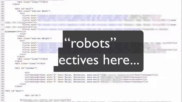 Checking for a meta robots noindex directive смотреть онлайн