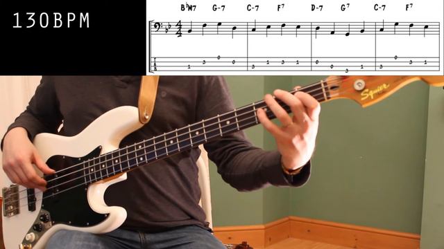 Jazz Bass Lesson #4 // Diatonic approach notes смотреть онлайн