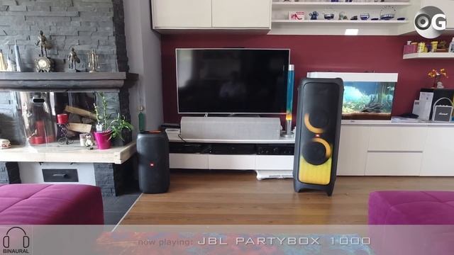 JBL Partybox 1000 - Indoor Sound Demo