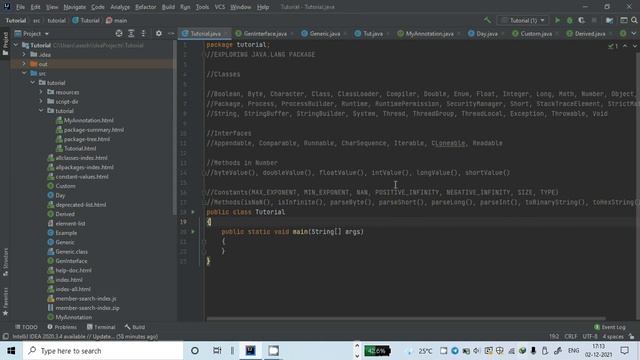 Java Programming Tutorial 61 - Exploring Java.Lang Package (in English) смотреть онлайн