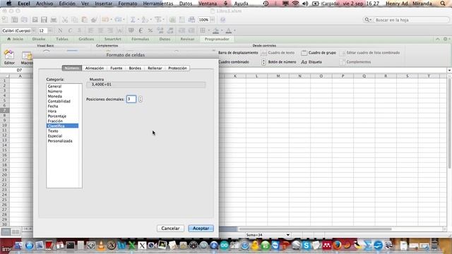 Grabación de un MACRO en EXCEL 2011 para Mac OS X. смотреть онлайн