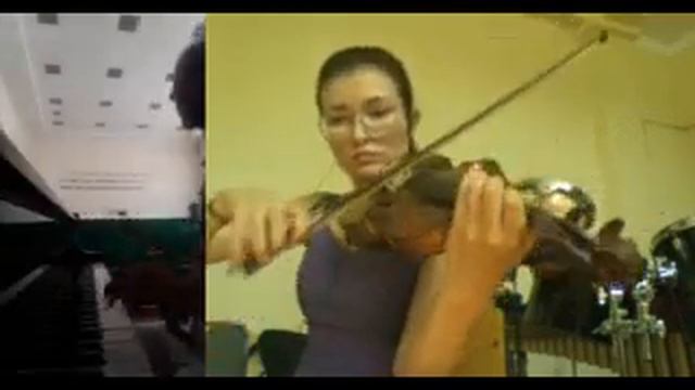 Л.Бетховен - соната для скрипки и фортепиано н8 (3 часть смотреть онлайн