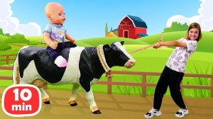 Кукла Беби Бон и уход за животными  Развивающие видео для детей