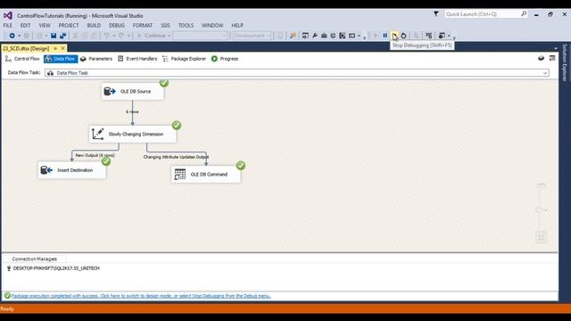 slowly changing dimension in ssis | ssis tutorial part 64 смотреть онлайн