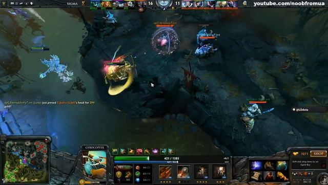 SingSing Mirana Speed vs Sigma Final Game 2 - MLG Dota 2 смотреть онлайн