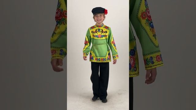 Городецкая роспись костюм для мальчика смотреть онлайн