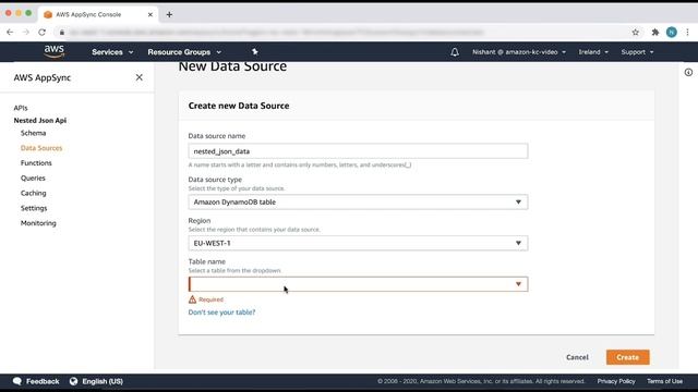 How do I configure an AWS AppSync schema to handle nested JSON data in DynamoDB? смотреть онлайн