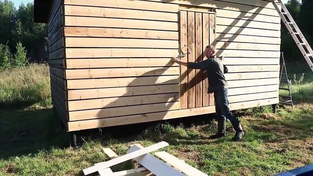 Придали вид и стиль первой постройке на берегу! смотреть онлайн