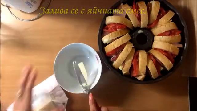 Хлебно ветрило - сочно и много вкусно! | Bread fan - breakfast with bread - juicy and delicious! смотреть онлайн