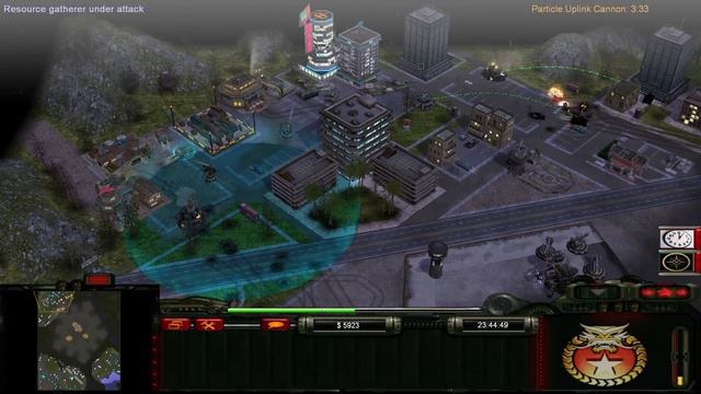C&C Generals Contra 009 Patch 3 Infantry general vs Glitch general(Laser)(7)[Hard] Part 1 смотреть онлайн