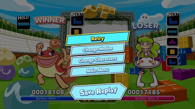 Game186 - Puyo Puyo Tetris: Got completely destroyed смотреть онлайн